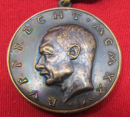 German Post WWI Bavarian Crown Prince Rupprecht Medal. — image 3