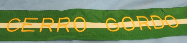  Post WWII Era US Army Mexican War Battle Streamer Cerro Gordo — image 3