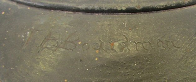  French WWI Adrian Infantry Helmet, Complete Liner, Named — image 3