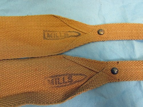  US WWI M1907 Combat Suspenders Pair, Mills Mfg. — image 3