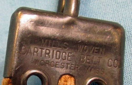  US WWI M1907 Combat Suspenders Pair, Mills Mfg. — image 4