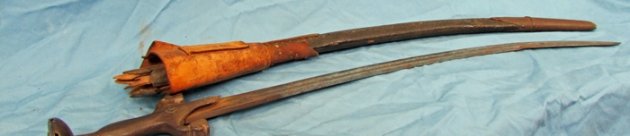  Indian Early 19th Century Tulwar Sword & Scabbard — image 12