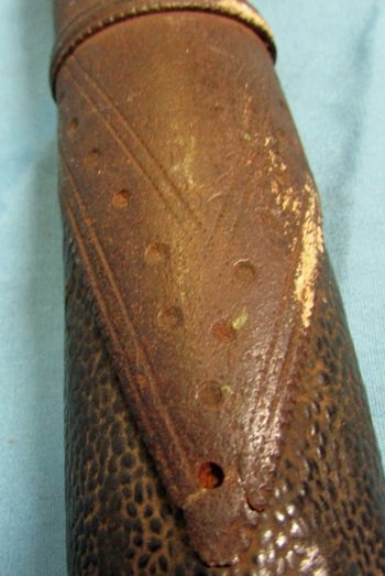  Indian Early 19th Century Tulwar Sword & Scabbard — image 7