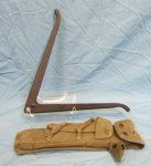 US Vietnam War Era M-16 Removable Bipod & Carrying Case, …