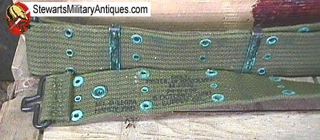  US Korean War M1936 OD Pistol Belt — image 2