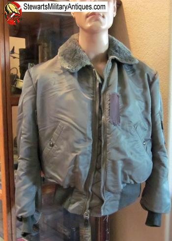  US Cold War Era USAF B-15D Flight Jacket, Rolen Sportswear Sz 38 — image 3