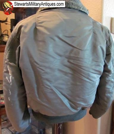  US Cold War Era USAF B-15D Flight Jacket, Rolen Sportswear Sz 38 — image 4