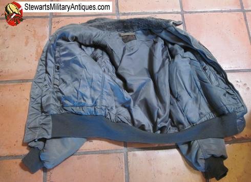  US Cold War Era USAF B-15D Flight Jacket, Rolen Sportswear Sz 38 — image 6