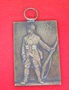 French WWI Bronze Patriotic Table Medal/Plaque