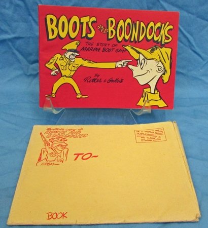  US Korean War, USMC Cartoon Book, 'Boots and Boondocks' — image 2