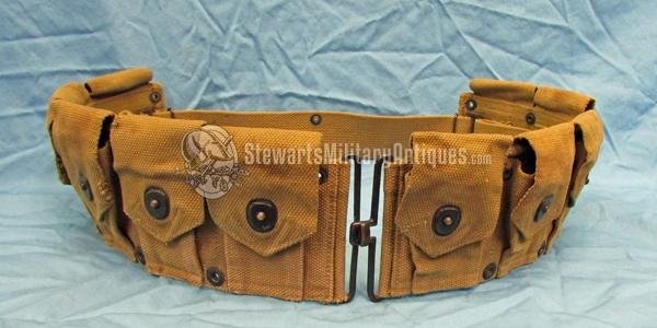  US WWII USMC 10 Pocket, Rifleman's Cartridge Belt, Boyt 42 — image 2
