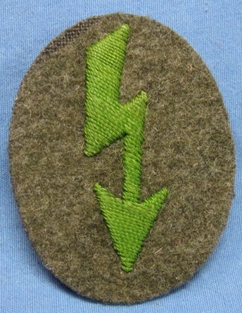 German WWII Heer Panzer Grendadier Signal Blitz — image 2