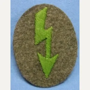 German WWII Heer Panzer Grendadier Signal Blitz