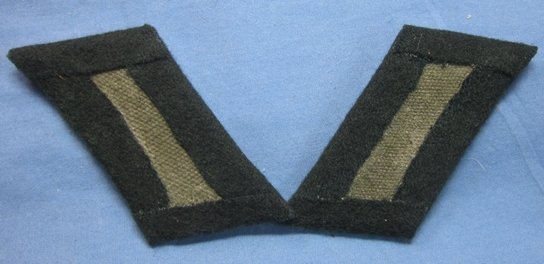 German WWII Heer Administration Officer Collar Tabs, Pair — image 3