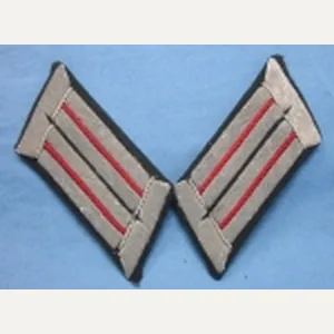 German WWII Heer Artillery Officer Collar Tabs