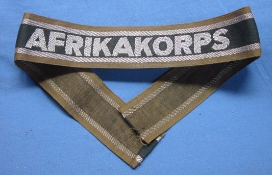 German WWII Afrika Korps Cuff Title — image 2