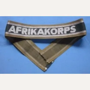 German WWII Afrika Korps Cuff Title