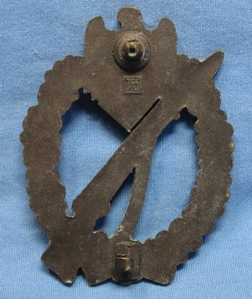 German WWII Infantry Assault Badge, Bronze, JFS, Project — image 3
