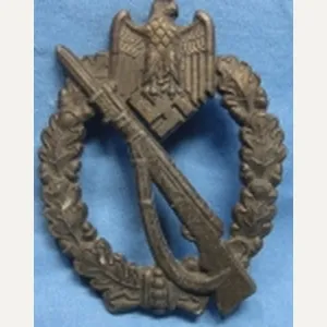German WWII Infantry Assault Badge, Bronze, JFS, Project