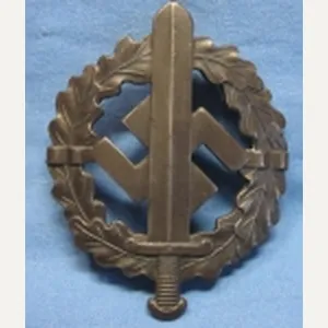 German WWII SA Sports Badge, Bronze, Numbered 51408