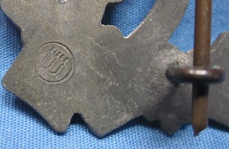 German WWII Infantry Assault Badge, Silver, Wiedmann Mfg. — image 4