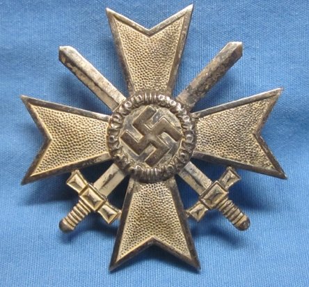 German WWII War Service Cross 1st Class, With Swords — image 2