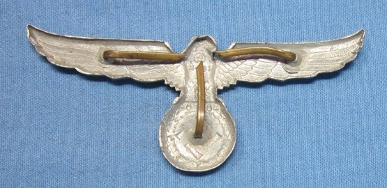German WWII Zoll, Custums Hat Eagle Zinc — image 3