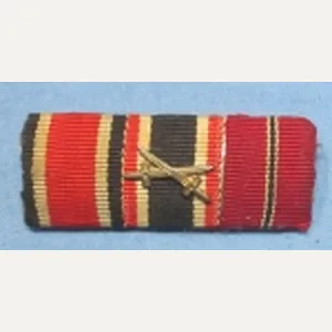German WWII 3 Place Ribbon Bar