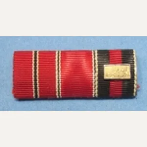 German WWII 3 Place Ribbon Bar, Prague Castle Bar