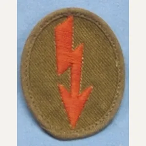 German WWII Heer Tropical Kradschutzen Signal Blitz