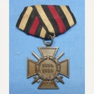 German WWI Hindenburg Cross, Parade Mount