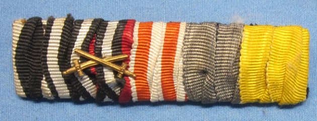 German WWI 5 Place Ribbon Bar — image 2