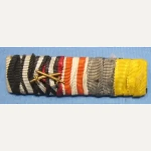 German WWI 5 Place Ribbon Bar