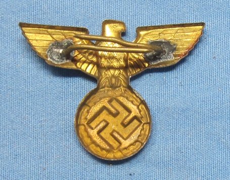 German WWII Postal Hat Eagle — image 3