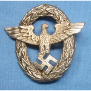 German WWII Early Pattern Police Eagle