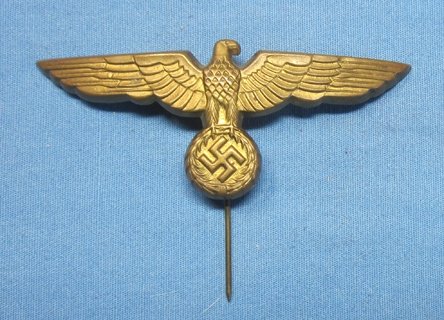 German WWII Kriegsmarine Enlisted Cap Emblem — image 2