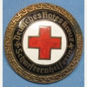 German WWII German Red Cross Sister Helfering Badge
