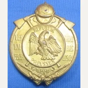 German WWII Weimar Era, Prussian Republic Fire Dept Badge