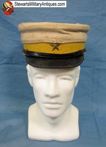  Japanese Meiji Era Russo Japanese War Infantry NCO Hat, Removable Cover — image 2