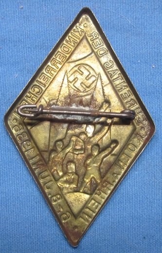 German WWII Youth Tinnie 1936, Koln a Rhein, Kinderreich — image 3