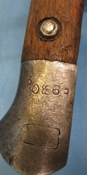  Turkish WWII Era, M1935 Mauser Rifle Bayonet — image 4