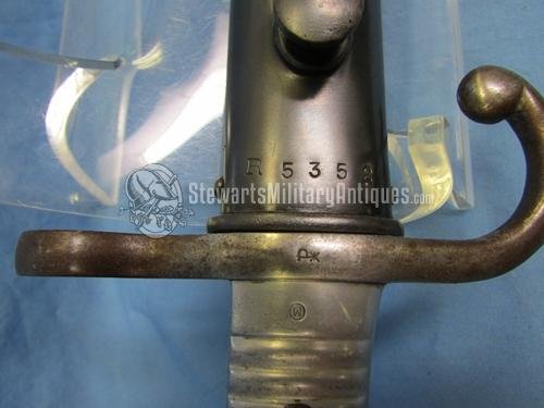  Argentine M1891 Mauser Bayonet Alloy Grips Weyersburg Mfg Matching — image 3