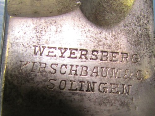  Argentine M1891 Mauser Bayonet Alloy Grips Weyersburg Mfg Matching — image 7