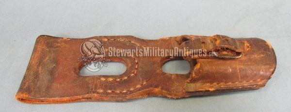  Japanese WWII Type 30 Leather Bayonet Frog — image 2
