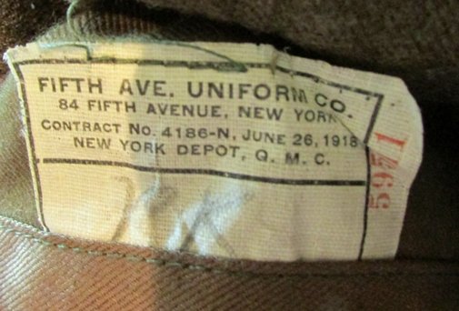  US WWI Army Enlisted Uniform, Large Size — image 7