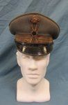 Italian WWII Grey Topped Infantry Officers Visor Hat