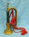 Japanese WWII Army Bugle & Cords