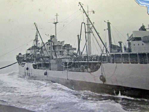  US Post WWII US Navy Scrapbook, Leather Cover, Chinese Dragons — image 5