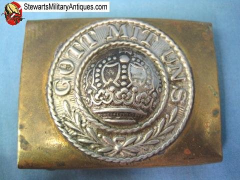  German WWI M1895 Prussian Enlisted Buckle — image 2