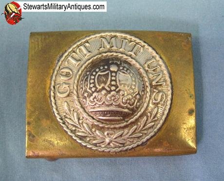  German WWI M1895 Prussian Enlisted Buckle — image 4